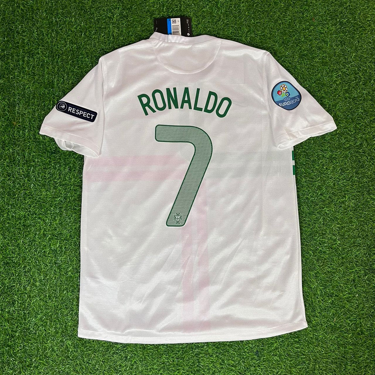 Cristiano Ronaldo Portugal EURO 2012 Retro Jersey Pulses Football