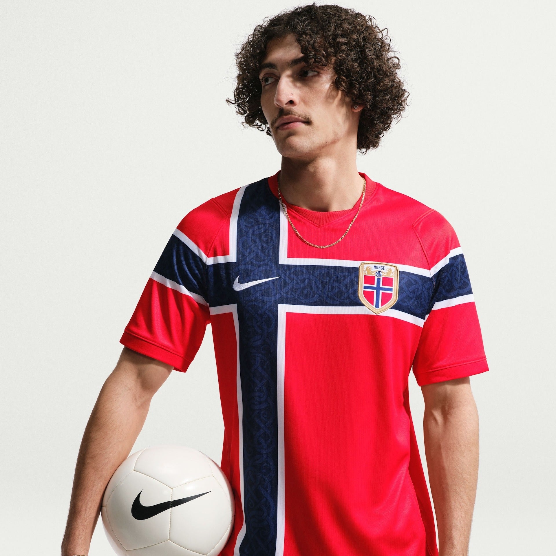 Norway World Cup 2026 Home Jersey Pulses Football