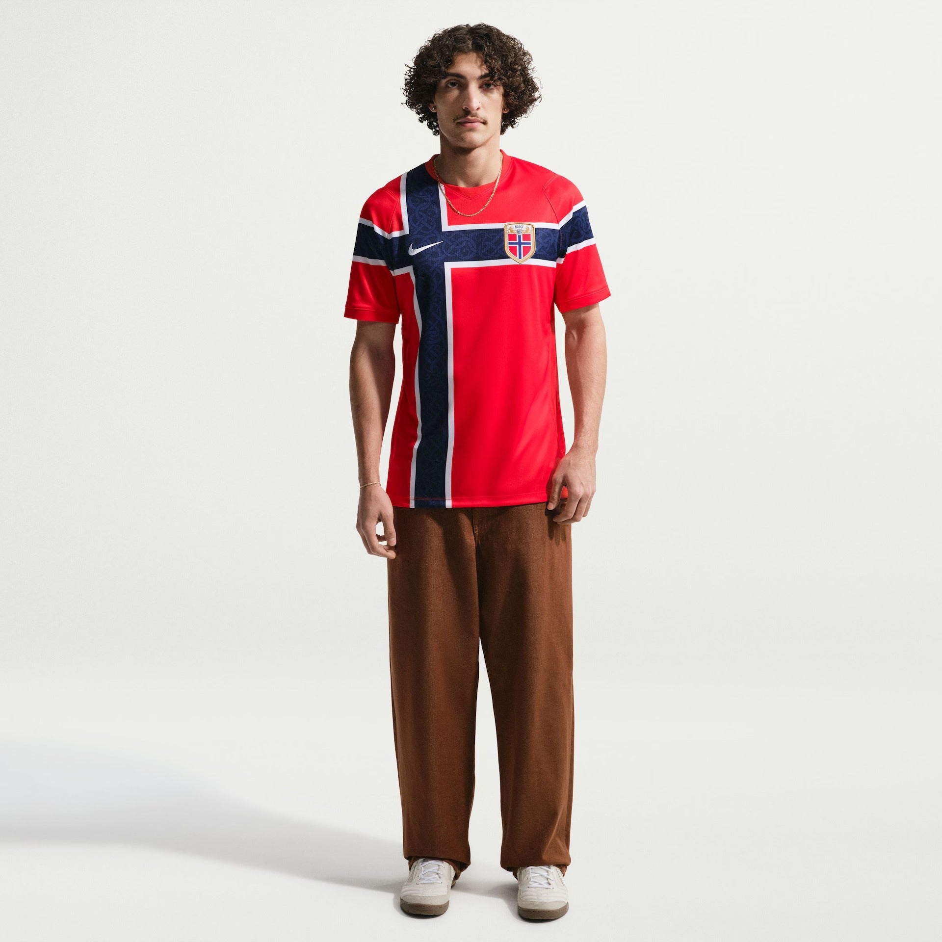 Norway World Cup 2026 Home Jersey Pulses Football