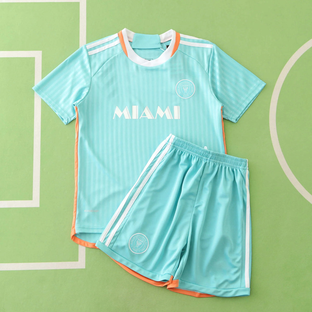 Lionel Messi Blue Kids Kit Kindertrikot Maillot Enfant Kindertrui Pulses Football