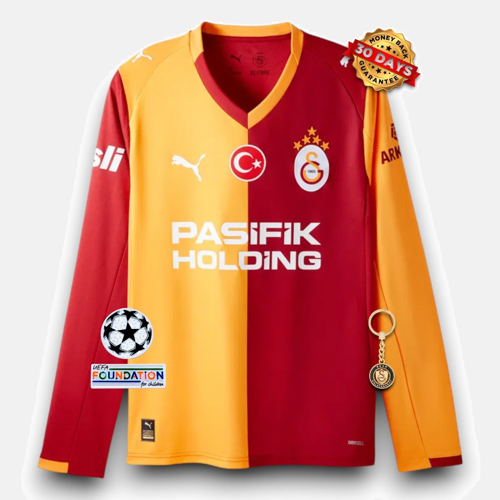 Home 25/26 Men's Long Sleeve Jersey Pulses Football