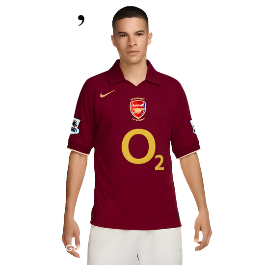 HENRY #14 Arsenal Retro Jersey Home 2005/06 Pulses Football