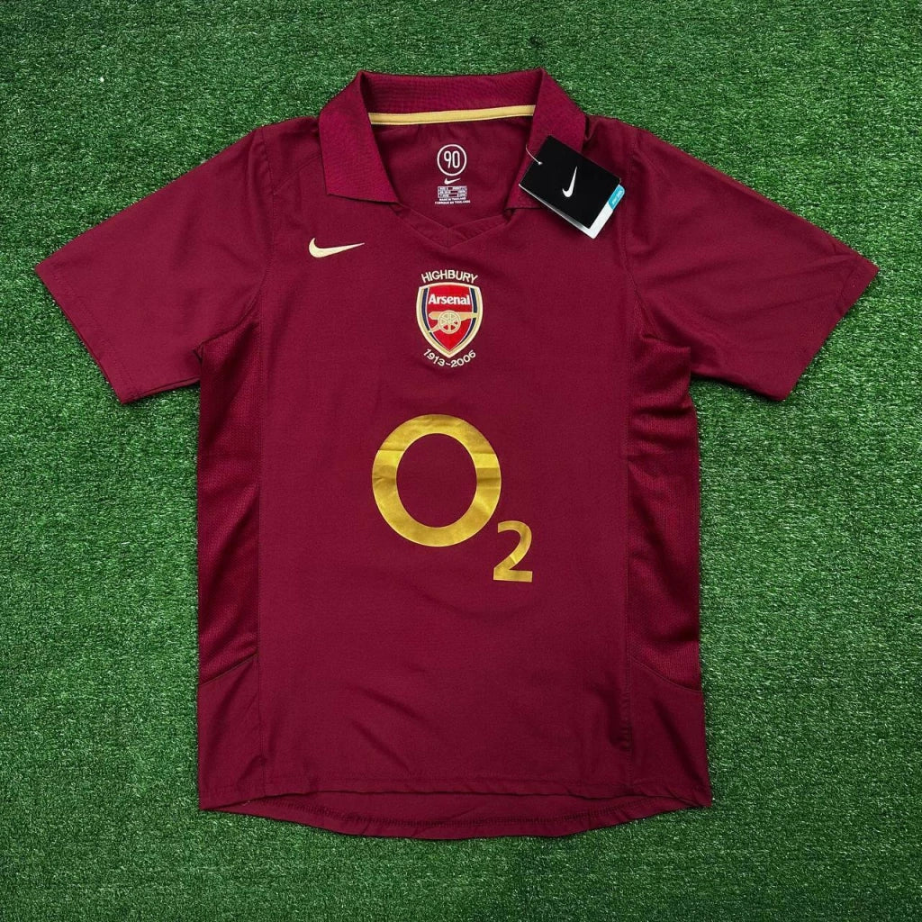HENRY #14 Arsenal Retro Jersey Home 2005/06 Pulses Football