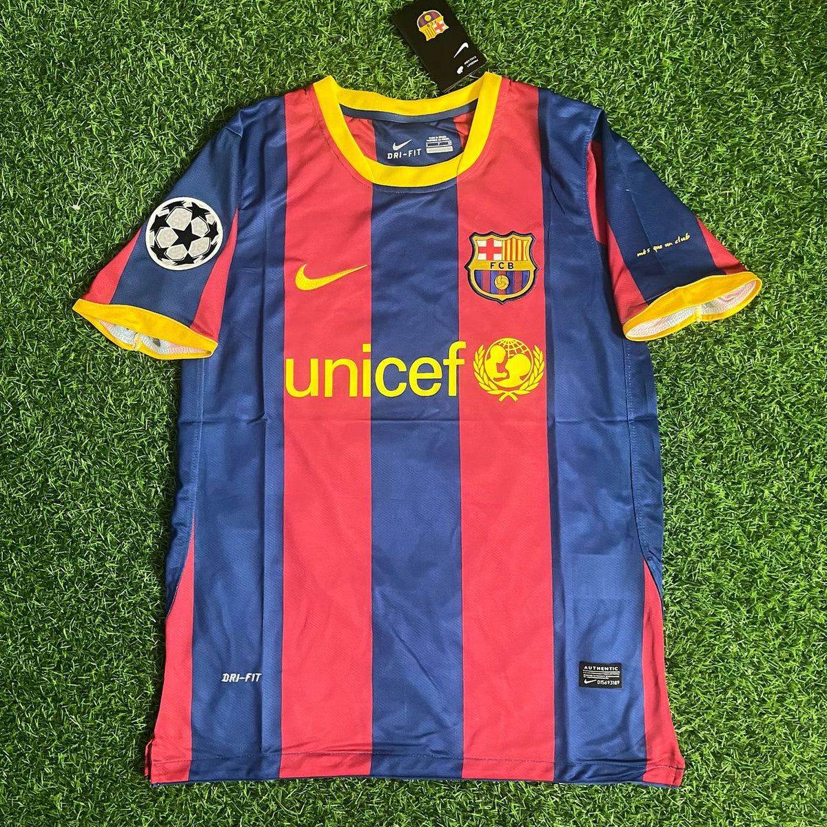 Lionel Messi Barcelona 2010 2011 Jersey Trikot Pulses Football