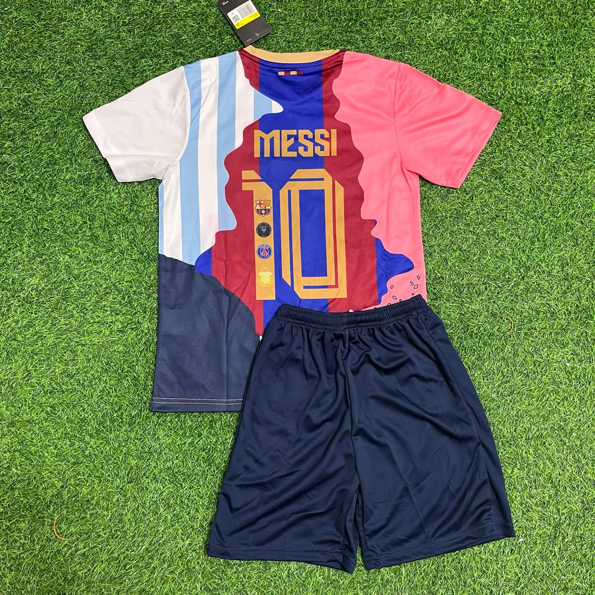 Lionel Messi GOAT Combo 2025 All Teams Special Kids Jersey KinderTrikot Maillot Soccer Shirt Pulses Football
