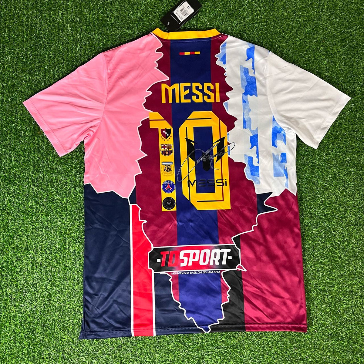 Lionel Messi GOAT Combo All Teams Special Jersey Trikot Maillot Soccer Shirt Pulses Football