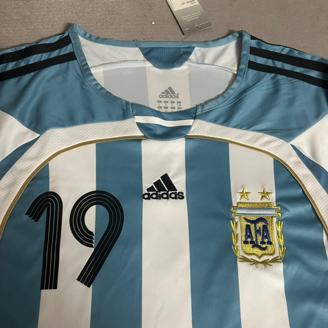 Lionel Messi Argentina Retro Jersey Maillot Trikot Maglia Soccer Shirt Pulses Football