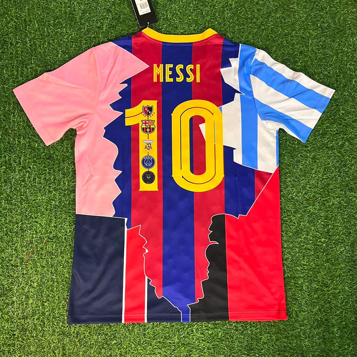 Lionel Messi GOAT Combo All Teams Special Jersey Trikot Maillot Soccer Shirt Pulses Football