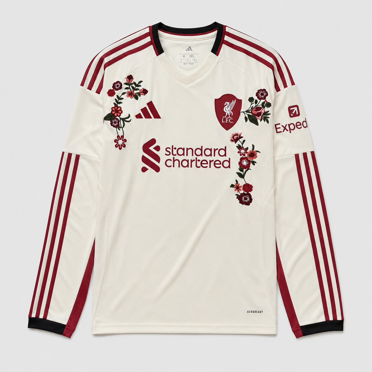 Embroidered Away 25/26 Men’s Long Sleeve Shirt Pulses Football