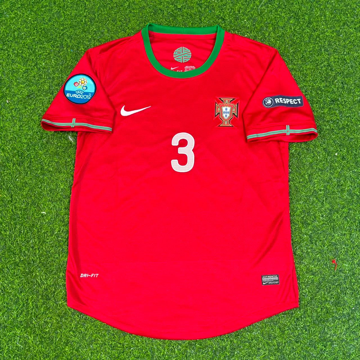 Pepe Portugal Euro 2012 Red Retro Football Jersey Kit Pulses Football