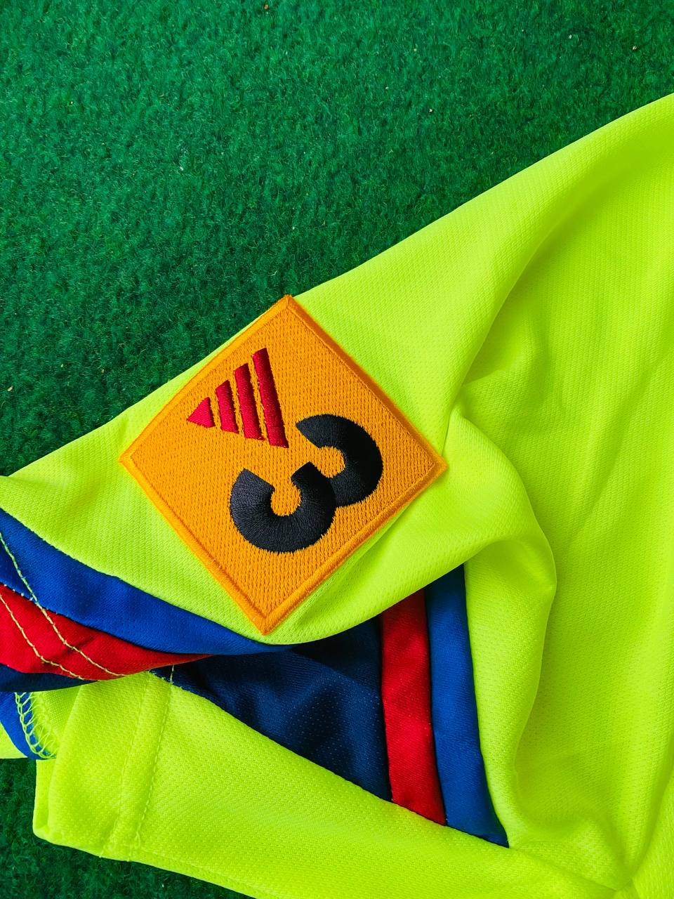 Lionel Messi #30 Barcelona 2005 2006 Green Yellow Retro Jersey Trikot Maillot Soccer Shirt Pulses Football