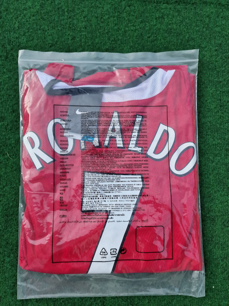 Cristiano Ronaldo Manchester United 2005 EPL Patch Retro Kit Jersey Trikot Maillot Soccer Shirt Pulses Football