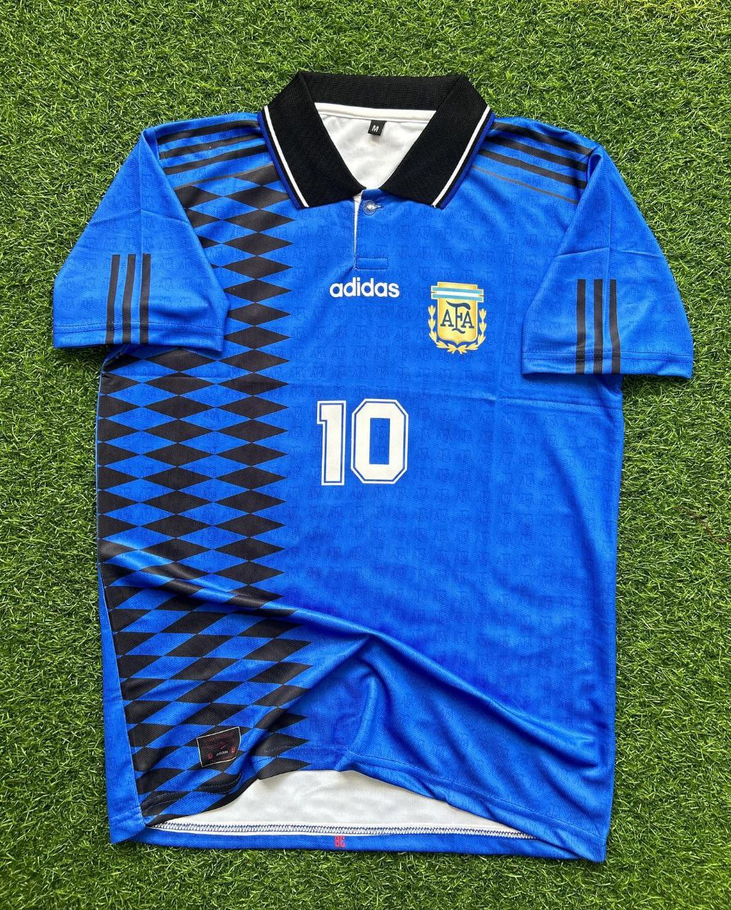 Lionel Messi Argentina Blue Jersey Pulses Football