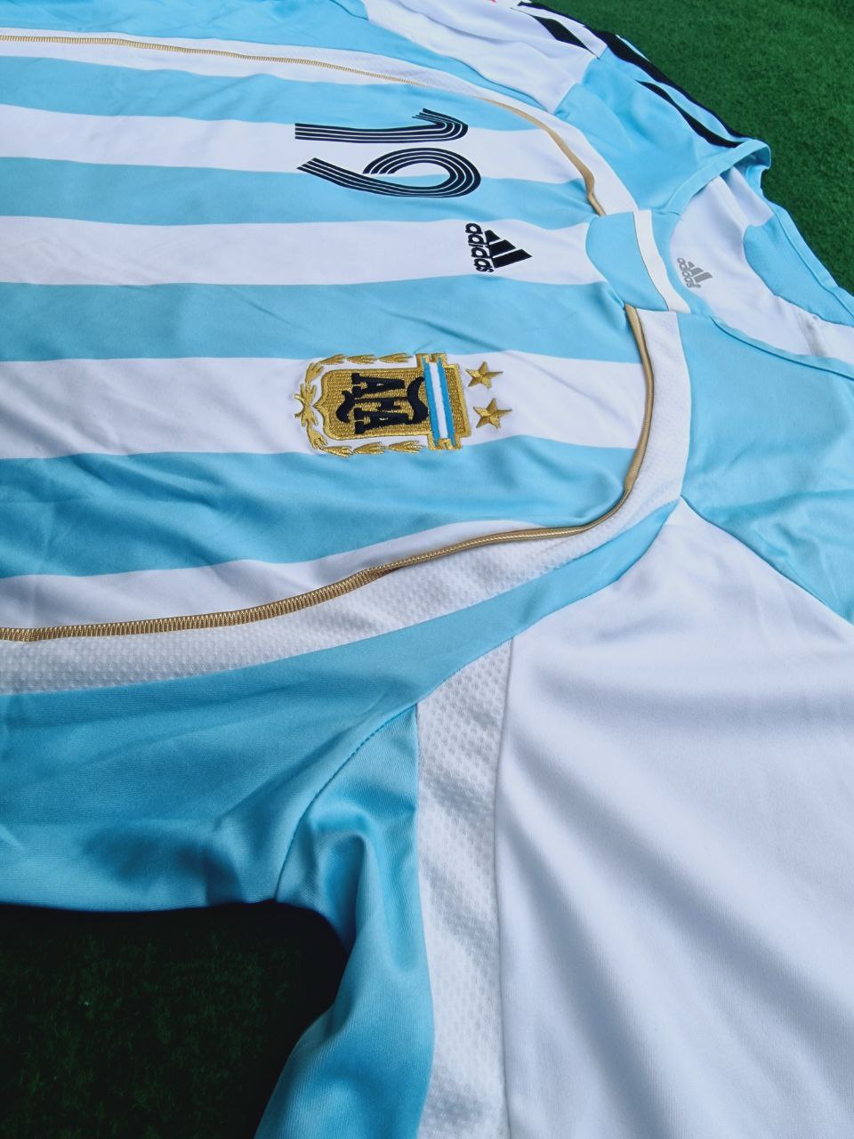 Lionel Messi Argentina 2006 World Cup Retro Soccer Jersey Maillot Trikot Maglia Pulses Football