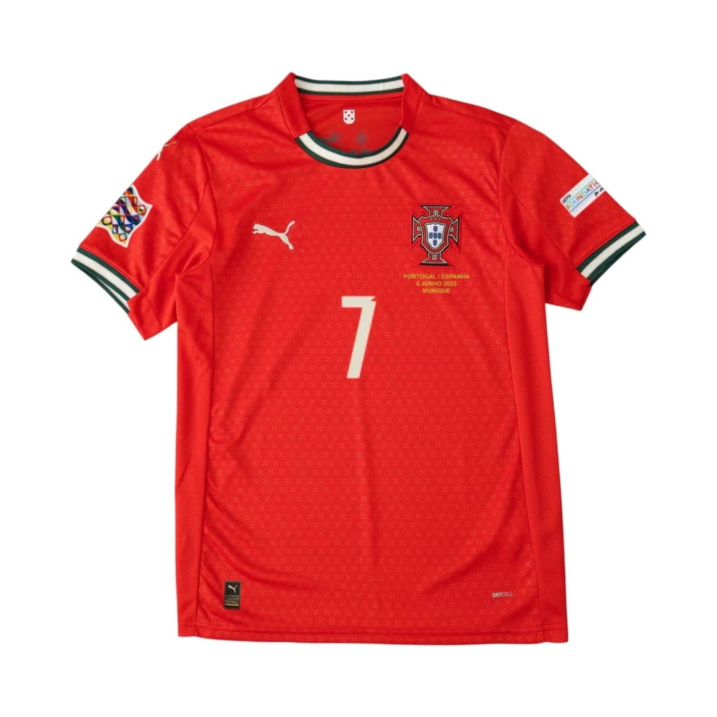 RONALDO #7 Portugal Home 2025-26 Final Nations League