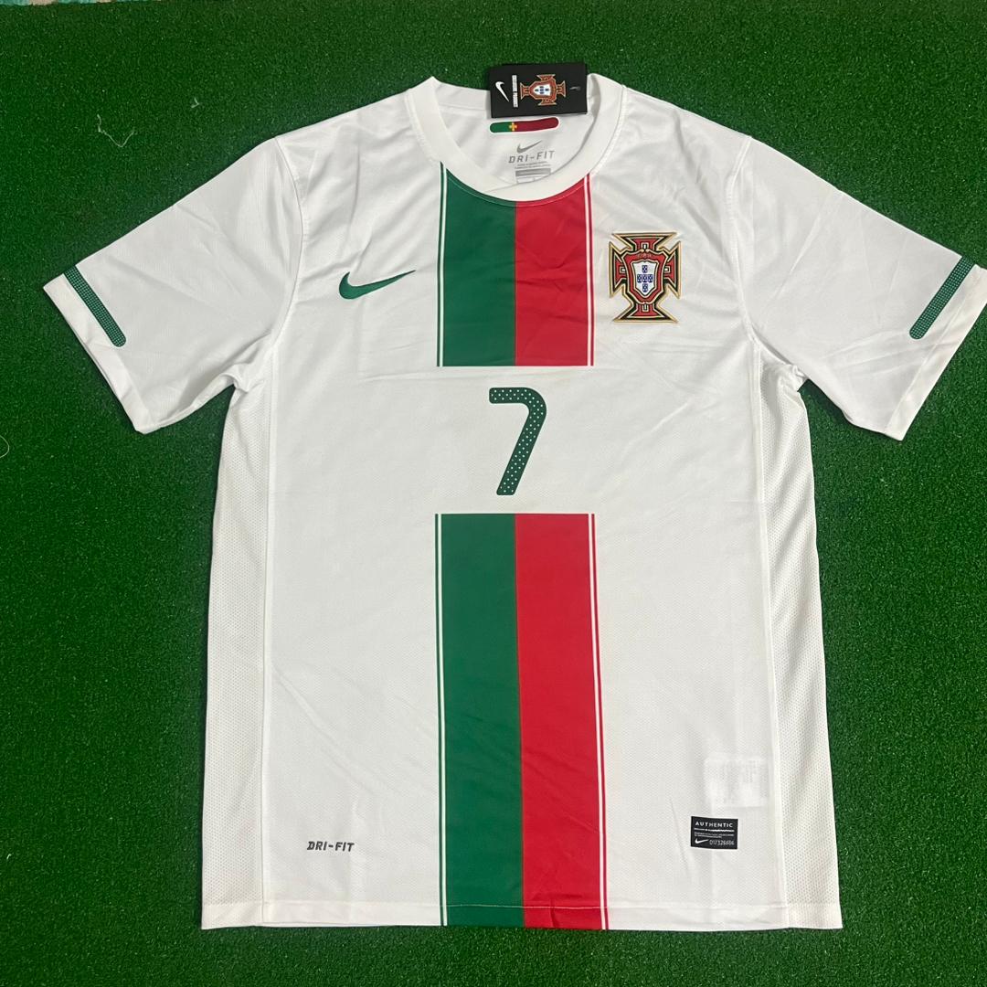 Cristiano Ronaldo Portugal 2010 World Cup Retro Jersey Trikot Maglia Soccer Shirt Pulses Football