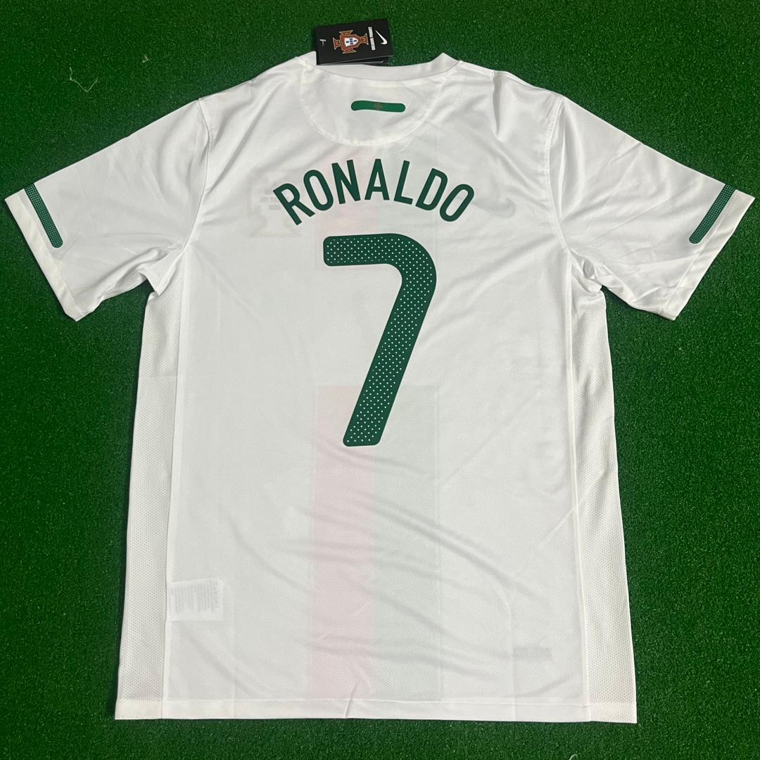 Cristiano Ronaldo Portugal 2010 World Cup Retro Jersey Trikot Maglia Soccer Shirt Pulses Football