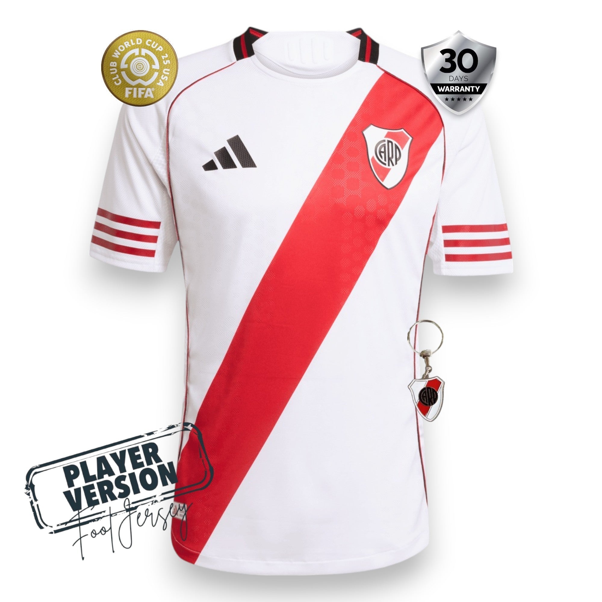 River Plate Home Jersey 2025/26 - Player Version Pulses Football