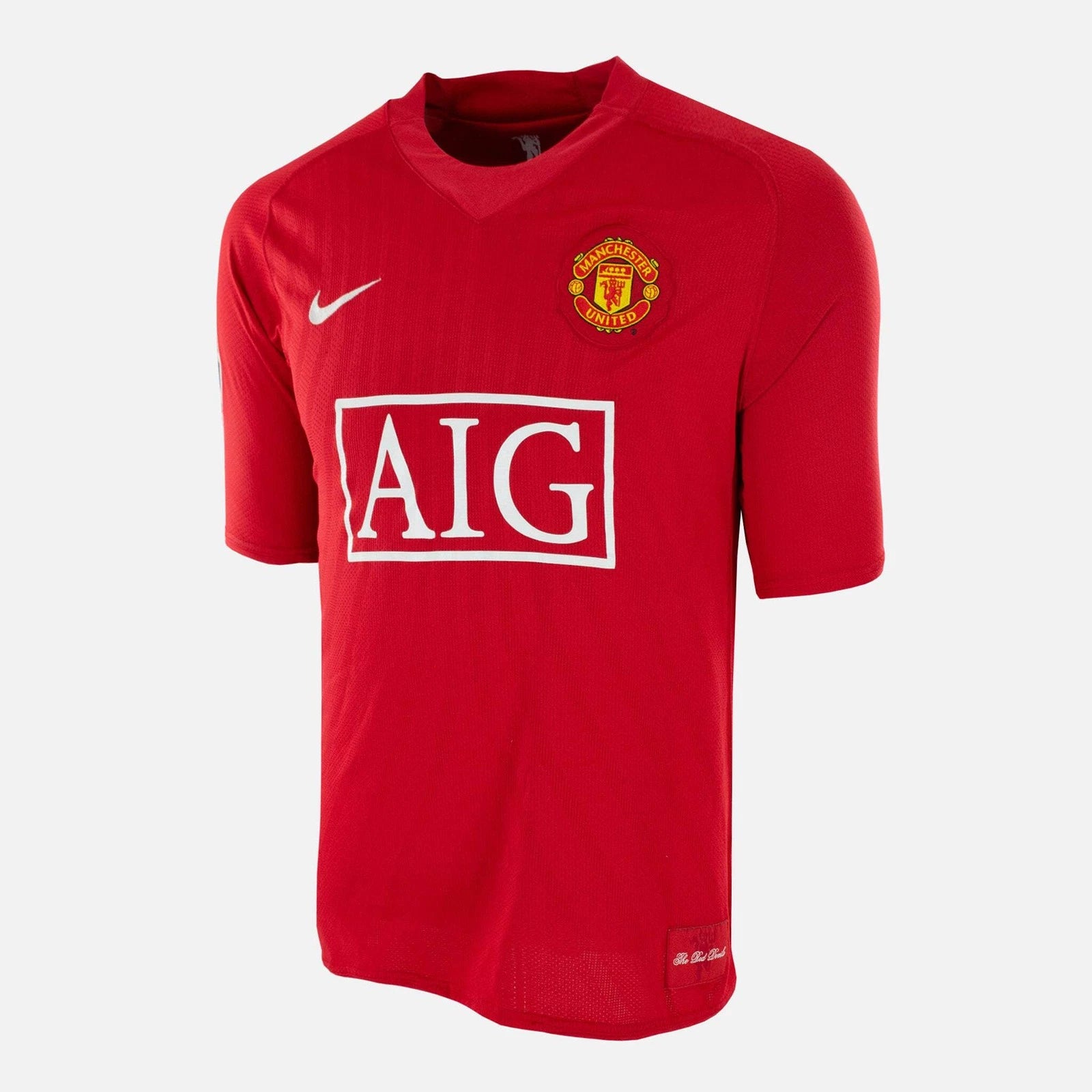 RONALDO #7 Manchester United Retro Jersey Home 2008