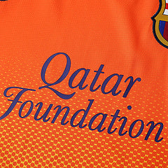 Lionel Messi 10 – Barcelona 2012–2013 Orange Retro Kit Jersey – | Trikot | Maillot Soccer Shirt Pulses Football