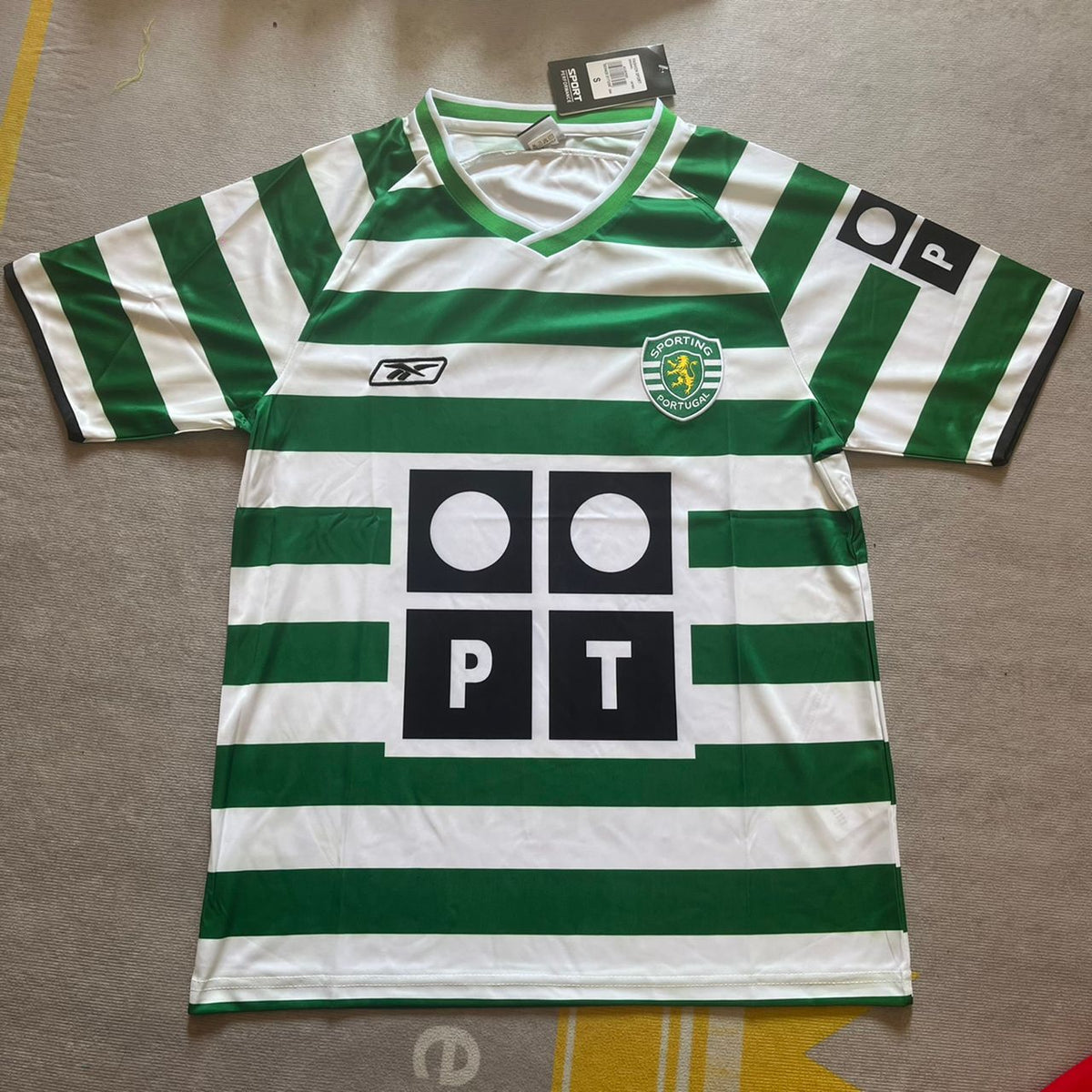Cristiano Ronaldo First Jersey Trikot Sporting CP Lisbon 2001 2003 Pulses Football