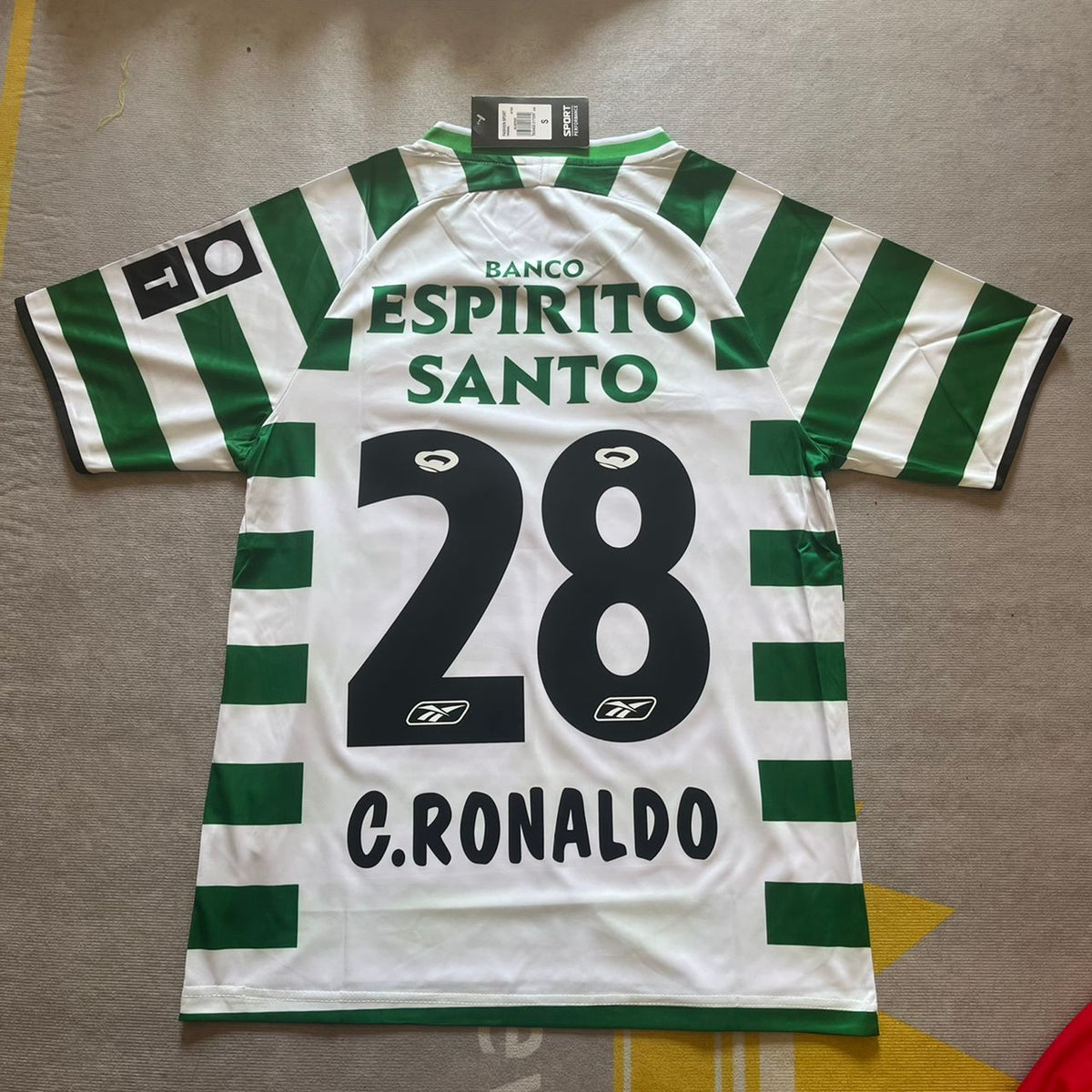 Cristiano Ronaldo First Jersey Trikot Sporting CP Lisbon 2001 2003 Pulses Football