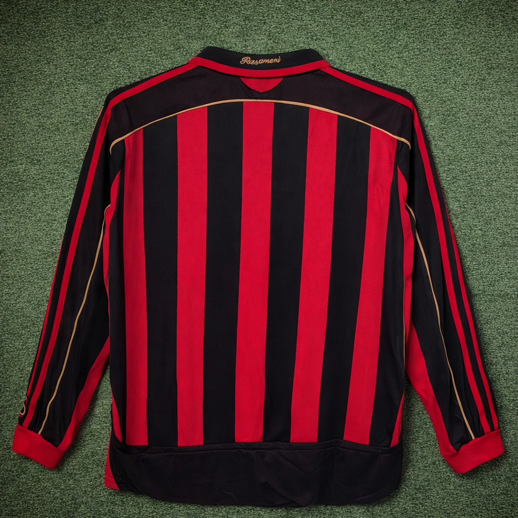 AC Milan 06/07 I Home Jersey - Long Sleeve Retro Version