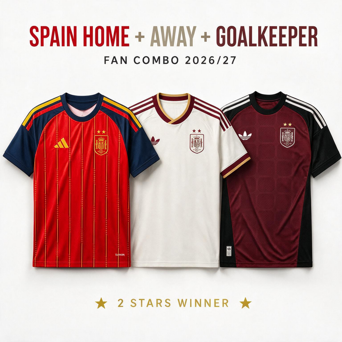 Combo WC 2026 - Home, Away and Goalkeeper 704 Pulses Football