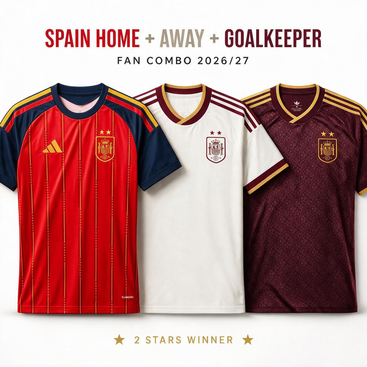 Combo WC 2026 - Home, Away and Special 704 Pulses Football